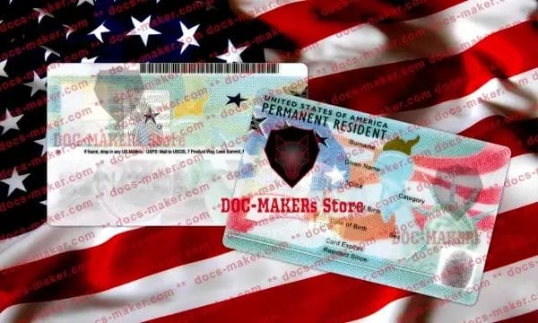 USA Green Card Residence Permit - V2